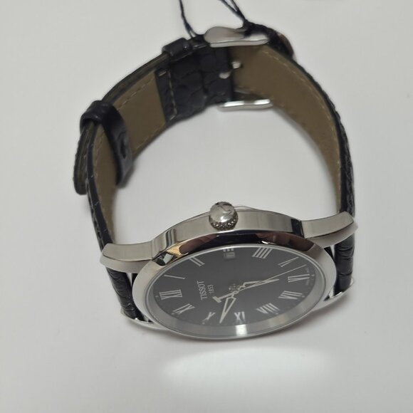 Tissot Classic Dream T033410B Swiss Made Quartz Black Leather Band Original Box - Picture 10 of 10